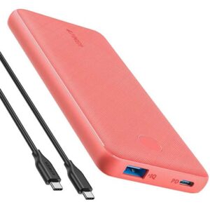 Buy Anker PowerCore Slim 10000 PD Power Bank - Pink at best price in Qatar.