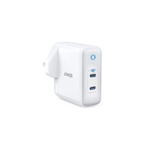 Buy Anker PowerPort III Duo 2-Ports USB-C Power Adapter – White at best price in Qatar.