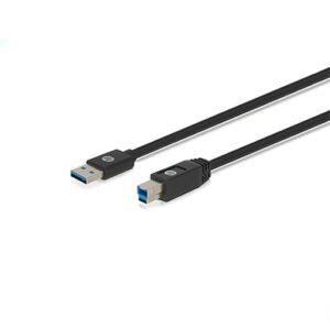 Buy HP Cable Printer USB-B to USB-A v3.0 1.5m - Black at best price in Qatar.