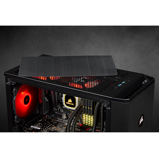 Corsair Carbide Series 175R RGB Tempered Glass Mid-Tower ATX Gaming Case — Black