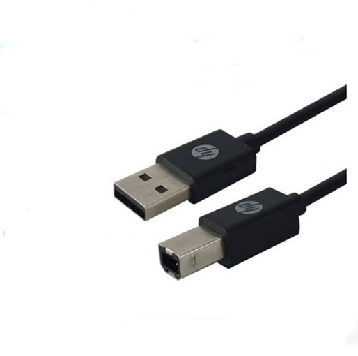 HP Cable Printer USB-B to USB-A v2.0 1.5m - Black