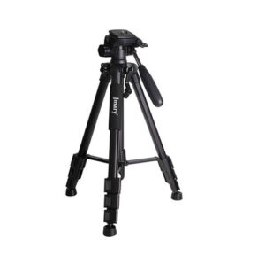 Jmary KP-2234 Professional Aluminium Tripod for All DSLR Cameras (Black)