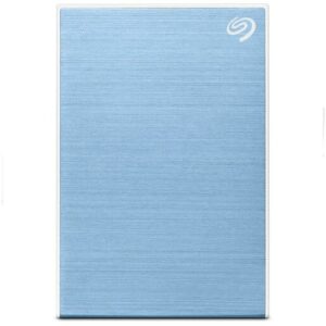 Seagate 5TB One Touch USB 3.2 Gen 1 External Hard Drive (Light Blue)