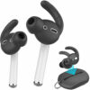 Buy AhaStyle 2 Pairs AirPods Ear Hooks Cover Earbuds Tips Compatible with Apple AirPods 2 and 1 or EarPods Large & Small at best price in Qatar.