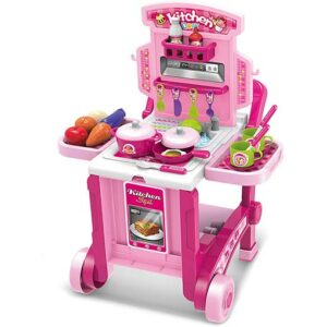 Buy 3 In 1 Little Chef Kitchen Set - 008-927 at best price in Qatar.