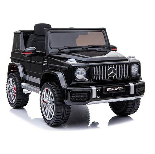 Buy Children's electric car Mercedes G63 AMG black at best price in Qatar.