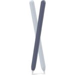 Navy blue and light blue