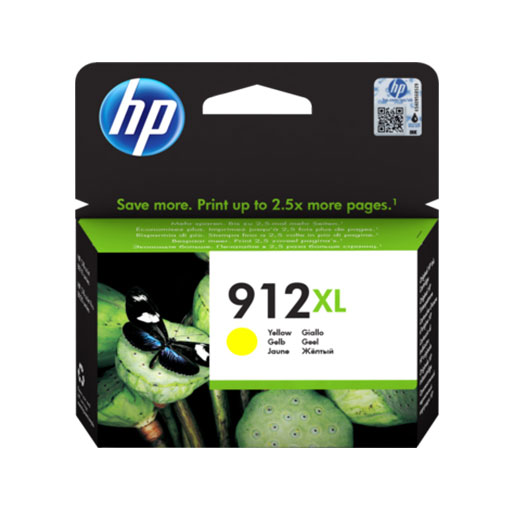 HP 912XL High Yield Yellow Original Ink Cartridge