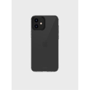Buy UNIQ iPhone 12 / 12 Pro Hybrid air Fender Antimicrobial Black Case -Grey at best price in Qatar.