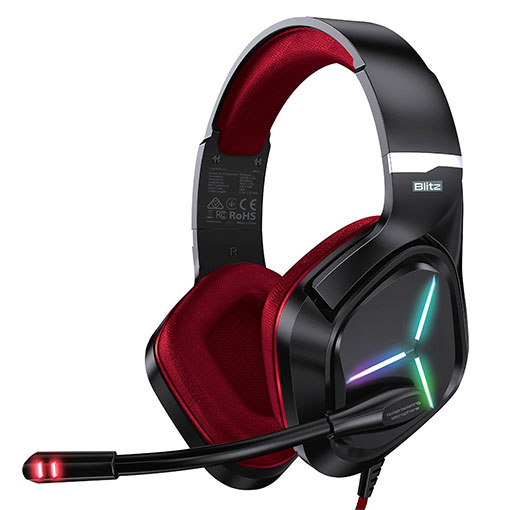 Buy Vertux Blitz 7.1 Surround Sound Gaming Headphone -Red at best price in Qatar.