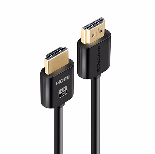 Buy Promate ProLink4K2-500 All-in-One HDMI with Ethernet Cable at best price in Qatar.
