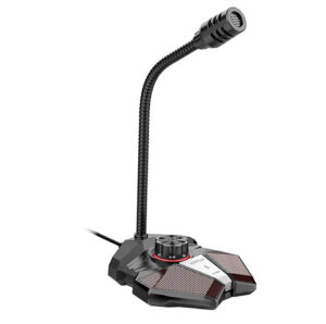 Buy Vertux Condor High Sensitivity Omni-Directional Gaming Microphone With Volume Control at best price in Qatar.