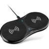 Buy Xcell Wl 115D Fast Wireless Charging Dual Pad - Black (Pack of 1) at best price in Qatar.