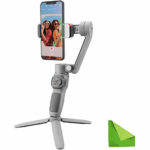 Buy Zhiyun SMOOTH-Q3 Gimbal Stabilizer for Smartphone Axis Handheld Gimble Stick w/ Tripod Stand at best price in Qatar.