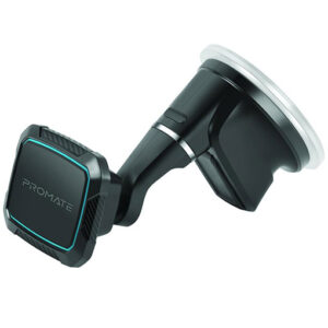 Buy Promate MagMount-5 Anti-Slip Cradle Free Magnetic Car Mount at best price in Qatar.