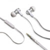 Buy Celly 3.5mm Universal Stereo Earphones with Microphone - Silver at best price in Qatar.