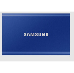 Buy Samsung Portable SSD T7 1TB -Indigo Blue at best price in Qatar.