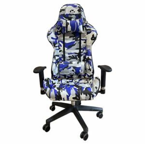 Buy QUBE Levin M2103C008 Gaming Chair - Military Blue at best price in Qatar.