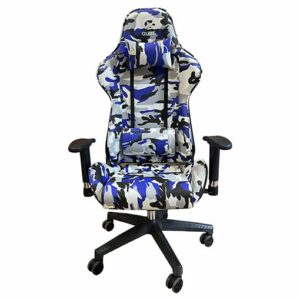 Buy QUBE Levin M2103C008 Gaming Chair - Military Blue at best price in Qatar.