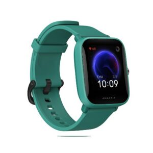 Amazfit Bip U Pro Smart Watch With Built-In GPS, 9-Day Battery Life, Fitness Tracker, Blood Oxygen, Heart Rate, Sleep, Stress Monitor - Green