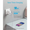 Anker PowerPort PD+2 Type-C & USB Charger - White