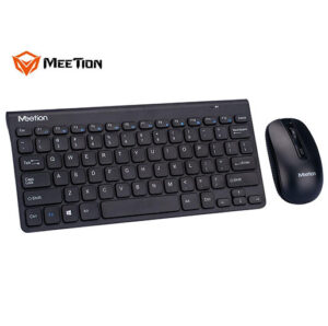Meetion Mini4000 2.4G Wireless Keyboard And Mouse Combo - Black