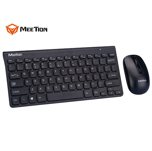 Meetion Mini4000 2.4G Wireless Keyboard And Mouse Combo - Black