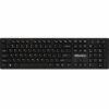 Meetion Slim 2.4G Wireless Keyboard Chocolate Computer Keyboard