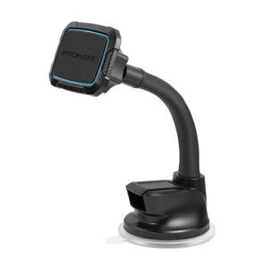 Promate MagMount-6 360o Cradleless Magnetic Car Mount with Flexible Gooseneck - Blue