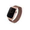 Uniq Dante Apple Watch Series 4 Mesh Steel Strap 44mm - Rose Gold