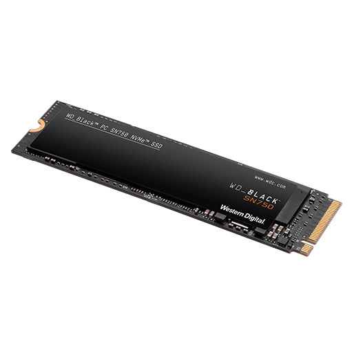 WD BLACK SN750 NVMe M.2 2280 500GB PCI-Express 3.0 x4 64-layer 3D NAND Internal Solid State Drive (SSD)