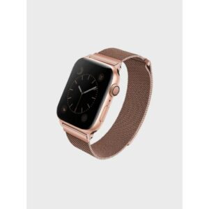 Uniq Dante Apple Watch Series 4 Mesh Steel Strap 40mm - Rose Gold