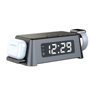 LED Digital Alarm Clock With 3IN1 Charger - 2021