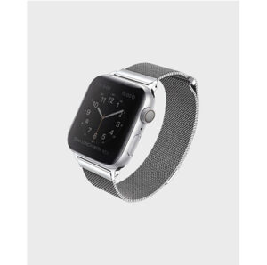 Buy Uniq Dante Apple Watch Series 4 Mesh Steel Strap 44Mm – Silver at best price in Qatar.