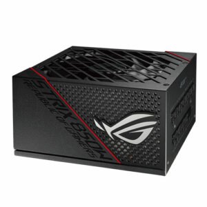 ASUS ROG STRIX 850G 850W Gold Power Supply, ROG Heatsinks, Axial-tech Fan Design, Dual Ball Fan Bearings, 0dB Technology, 80 PLUS Gold Certification, Fully Modular Cables
