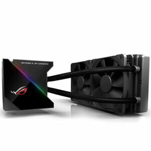 ASUS 90RC0030-M0UAY0 ROG Ryujin 240 All-in-One Liquid CPU Cooler with Live Dash Colour OLED - Black