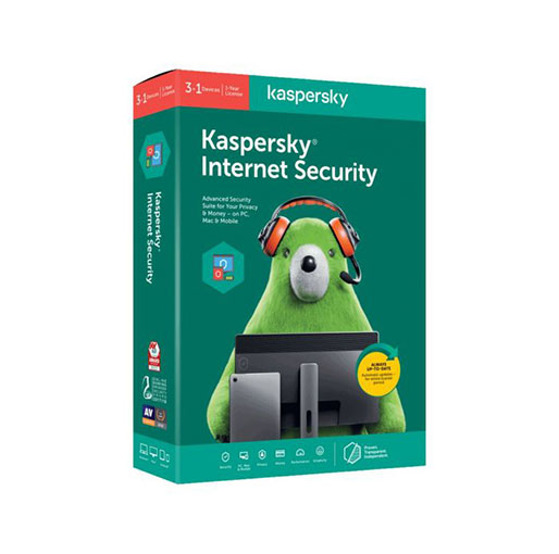 Kaspersky Internet Security 2020 3+1 device 1 year