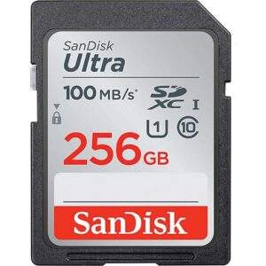 SanDisk 256GB Ultra SDXC UHS-I Memory Card