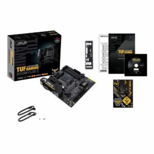 ASUS TUF Gaming B450M-PLUS II AMD AM4 Ryzen 5000, 3rd Gen Ryzen microATX Gaming Motherboard
