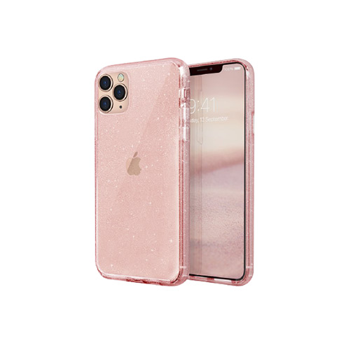 Buy Uniq Lifepro Tinsel Series Case For Apple iPhone 11 Pro Max - Pink at best price in Qatar.