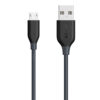 Buy Anker PowerLine Micro USB - 3ft Fast and Durable Charging Cable - Black at best price in Qatar.