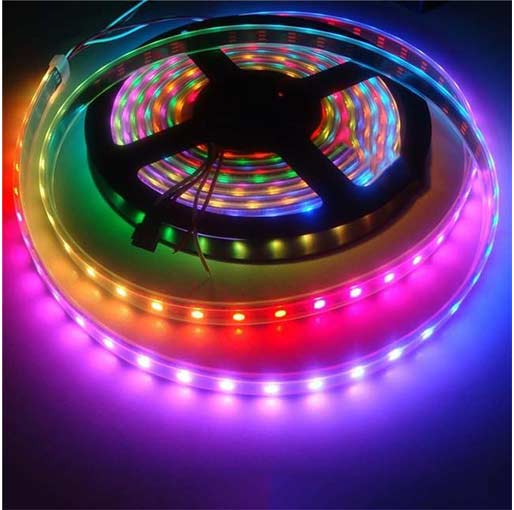 Buy MODI IR Remote RGB LED Strip 5M LED Bulb 4W,350Lm at best price in Qatar.