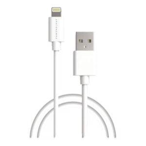Buy Powerology Data & Fast Charge Lightning Cable (3m/9.8ft) - White at best price in Qatar.