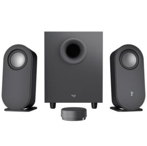 Buy Logitech Z407 Bluetooth Computer Speakers with Subwoofer and Wireless Control at best price in Qatar.