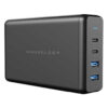 Buy Powerology 4-Port Quick Charging Power Terminal 156W UK - Black at best price in Qatar.