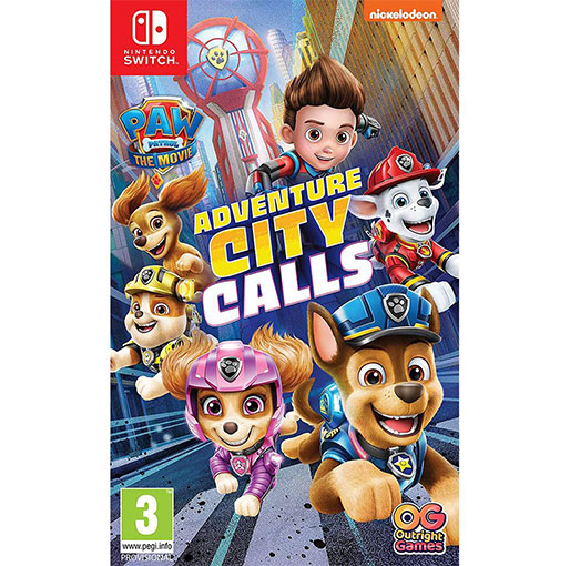 Nintendo Paw Patrol Adventure City Calls Switch