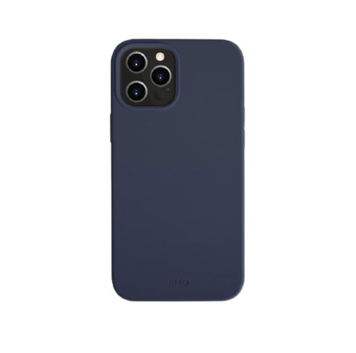 UNIQ iPhone 12 Pro Max Lino Hue Anti-Microbial Case - Marine Blue