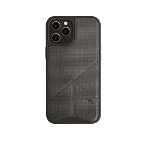Uniq iPhone 12 Pro Max Hybrid Transforma Case- Grey