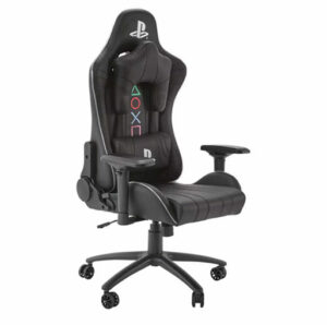 X Rocker Officially Licensed PlayStation Amarok PC Gaming Chair with Multicolour LED Lights