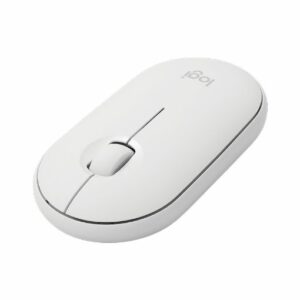 Logitech Pebble M350 Wireless Mouse with Bluetooth or USB - Silent, Slim Computer Mouse